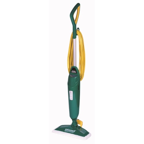 Bissell Commercial® Steam Mop PowerSteamer®, 12in Wide Cleaning Path, Green